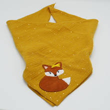 Lade das Bild in den Galerie-Viewer, Halstuch ohne Druckknopf | personalisiert mit Wunschmotiv | Musselin-Baumwolle