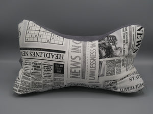 Leseknochen (3D) - Newspaper - personalisiert mit Wunschnamen
