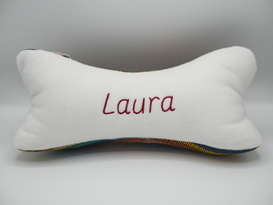 Leseknochen (3D) - Ethno-Design - personalisiert mit Wunschnamen