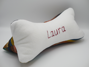 Leseknochen (3D) - Ethno-Design - personalisiert mit Wunschnamen